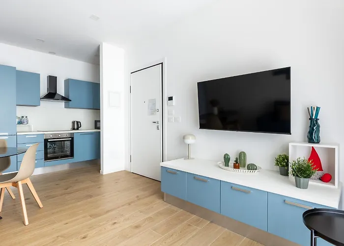 Blue Azzo Gardino N9 Interno 4 Lägenhet *